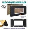 Tuersan American Flag License Plate Frame Patriotic USA Flag Car