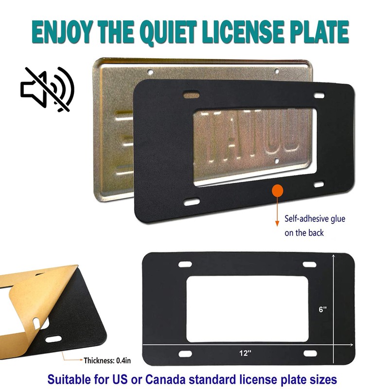 Tuersan American Flag License Plate Frame Patriotic USA Flag Car