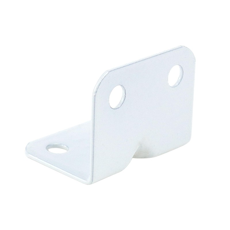 L Bracket White Karcy Angle Bracket Corner Braces 1x1.2(LxW) Stainless