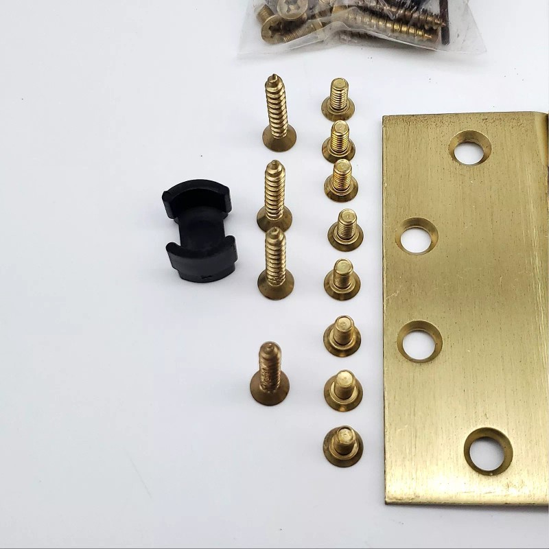 S. Parker UL1279 Self Closing Hinges 4.5" x 4.5" Satin