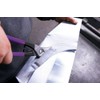 Bessey D416-280L Left Cutting HSS Punch Snips, Purple/Grey