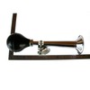 Bugle Horn Swirls & Straight Set of 2 Bicycle Horn Support