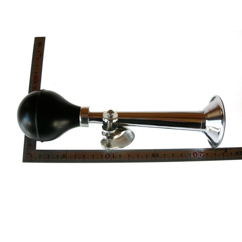 Bugle Horn Swirls & Straight Set of 2 Bicycle Horn Support