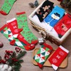 Haysandy 6 Pairs Christmas Sock Gift Bulk Soft Cotton Christmas