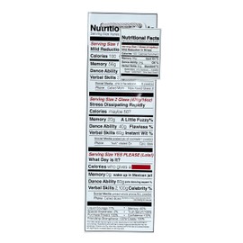 Jillson Roberts 6-Count Humorous Wine and Bottle Gift Bags Available in 5 Different Designs, Nutritional Facts