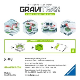 Ravensburger GraviTrax: Trampoline Accessory | Marble Run & STEM Toy for Boys & Girls Ages 8 & Up | Accessory for 2019 Toy of The Year Finalist