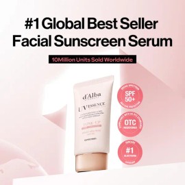 White Truffle Waterfull Tone Up Sunscreen Serum SPF 50+ – Hydrating Korean Facial Sunscreen Moisturizer with Italian White Truffle, 1.69 fl oz