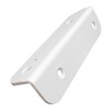 Yamaguchi Yasu Seisakusho S-117 Color Long Angle (Iron), White, 3.9