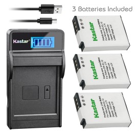 For Nikon EN-EL12 Battery or LCD Charger for Nikon Coolpix S9100 S9200 S9300 S9400 S9500  - 1 Charger + 4 Batteries