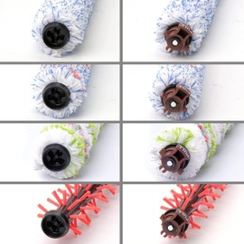 10 Pack Vacuum Filter Replacement Kit Compatible with Bissell Crosswave,1x Multi-Surface Pet Brush Roll,1x Area Rug Brush Roll,2 x Multi-Surface 1868 Brush Roll,1x Wood Floor Brush Roll,4 x Vacuum Filter,1 Filter Cleaning Brush