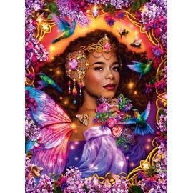 Buffalo Games - Flights of Fantasy - Summer Queen - 1000 Piece Jigsaw Puzzle for Adults Challenging Puzzle Perfect for Game Nights - Finished Size is 26.75 x 19.75