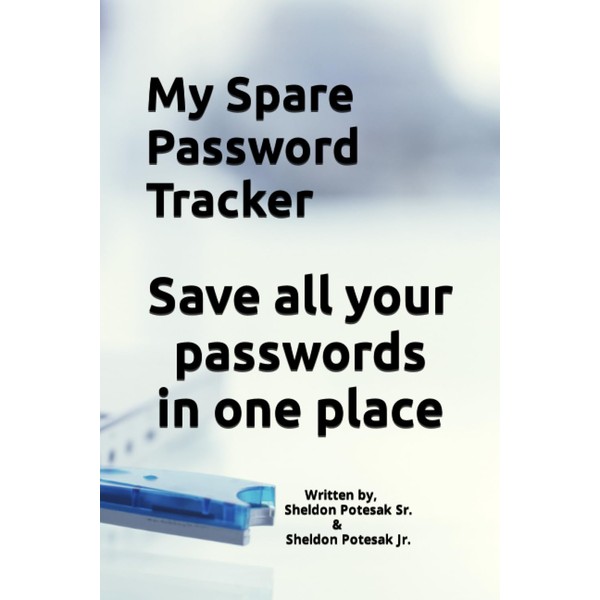 My Spare Password Tracker: Save all your passwords in one