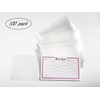Clear 4x6 Inch Recipe Card Cover,Index Card Sleeve,100 Pack Recipe