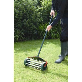 Bosmere W301 Rolling Lawn Aerator, Steel