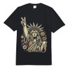 Hippie Statue of Liberty 4th of July Groovy Outfit Hippie