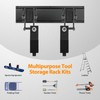 Garage Tool Organizer Wall Mount, 48 Inch Adjustable Garage Tool