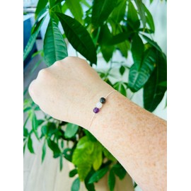 New beginnings crystal bracelet | Labradorite bracelet | Moonstone bracelet | Amethyst bracelet | Crystals gift for a new beginning