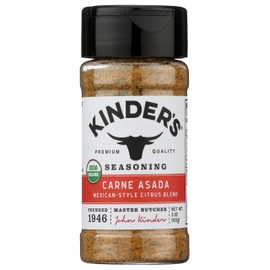 Kinders Organic Carne Asada Seasoning, 3 Oz