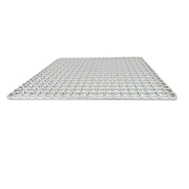 Endoshoji DTH0730 TKG Grill Square Frontage x Depth 11.8 x 11.8 inches (300 x 300 mm), Stainless Steel, Rust Resistant, Hygienic Wire Diameter 0.1 inch (2.5 mm), Thick and Durable Mesh 0.4 inch (10 mm), Strong enough for Camping BBQ Outdoor Use, Made in Japan