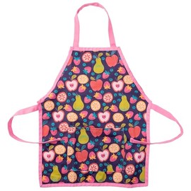 Stephen Joseph, Adjustable Toddler Activity Gardening Apron, Kids Kitchen Aprons with Front Pocket for Girls and Boys, Apron for Painting Baking Artist Washable Lightweight, Fruit