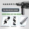 GRIXLEN 1-1/2 x 18 inch Auger Drill Bit for Wood,
