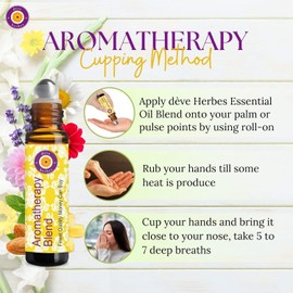 Deve Herbes Deve Herbes HIGH Blood Pressure Relief - Aromatherapy Essential Oil Blend of Vetiver, Clary Sage, Ylang Ylang & Geranium Essential Oils 10ml (0.33oz)