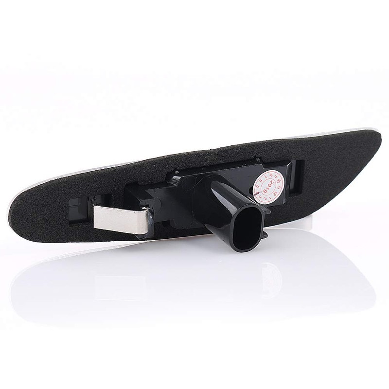 LIGHTDELUX Replacement for 2 x LED Side Indicators, Approved Mudguard