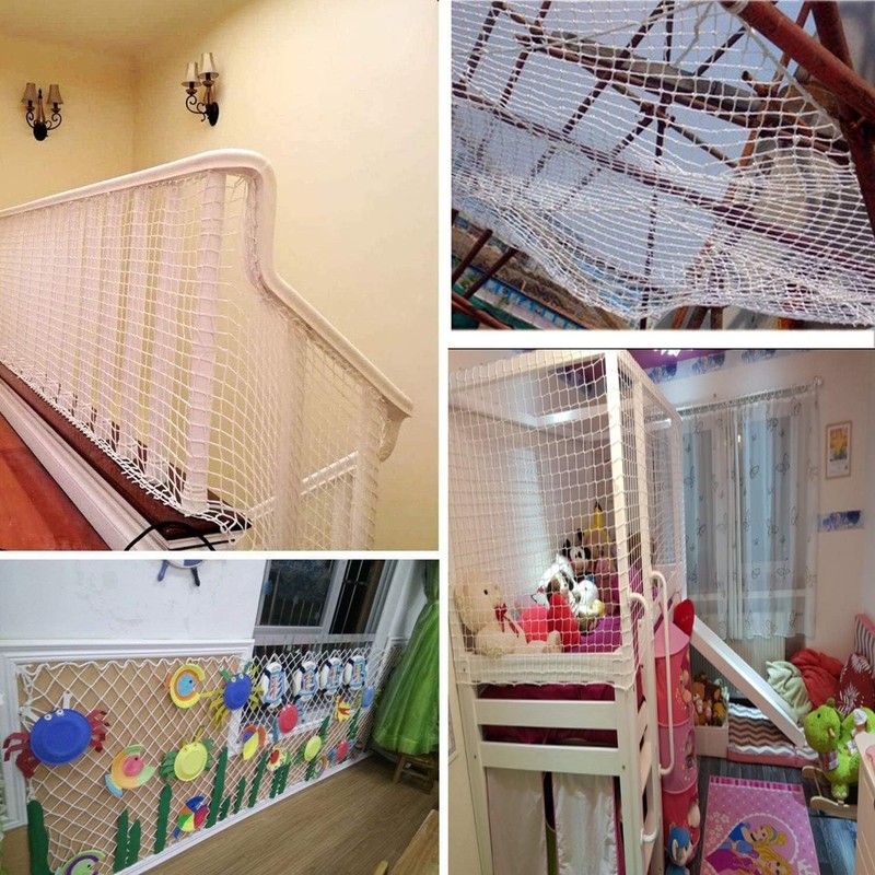 FIYSON Safety Net for Children, Balcony Cat Net, Upgrade 3