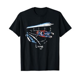Luge Sport T-shirt Tee Shirt Tshirt T-Shirt