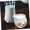BIUDECO Breast Milk Pitcher Drink Pitcher with Spout Ceramic Salad