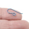 Hackberry Creek 10 Premium Turquoise Niobium Ear Wires - Blue