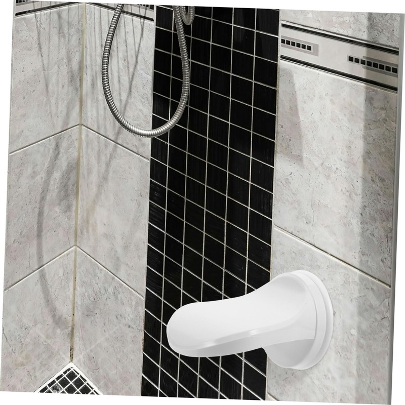 Baluue Shower Foot Rest Suction Cup Bathing Foot Pedal for