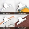 ZHYOPING Large Silver Bulldog Clips – 15 Pack 100mm Metal