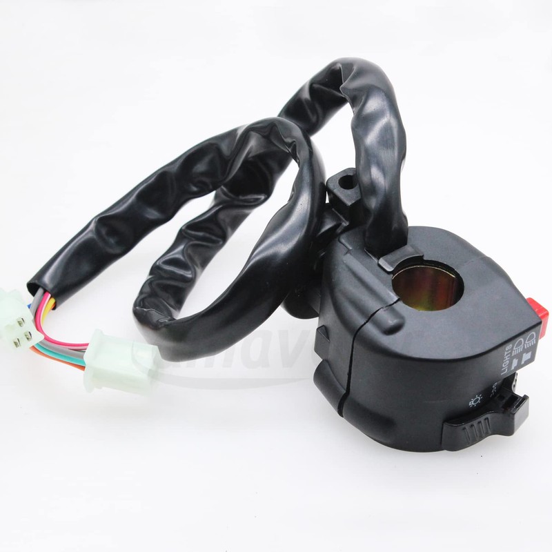 Amavoler 9 Wire 5 Function Left Starter Kill Light Choke