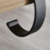 ZAAWUUT Metal Table Hooks, Desk Edge Hanging Hooks, C Shaped