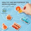 MIDEER Reusable Jelly Sticker Set Educational Toy for ChildrenColor: Incredible