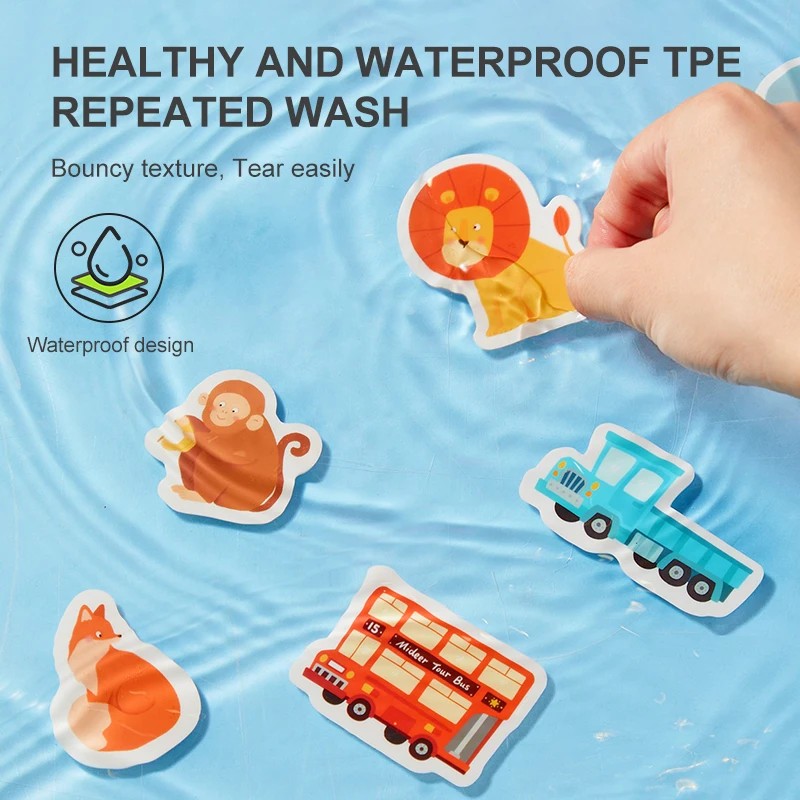 MIDEER Reusable Jelly Sticker Set Educational Toy for ChildrenColor: Incredible