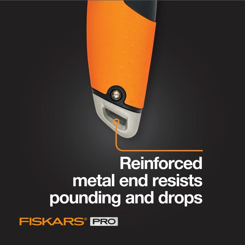 Fiskars Pro Folding Utility Knife, Dual-Lock, 4.5" Folded Size