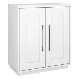 Henn&Hart Tillman Accent Cabinet, 28" Wide, White