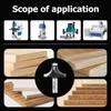 NIBBLAX Radius 1-1/16" Round Over Router Bits with 1/2" Shank
