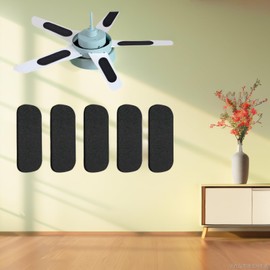 Ceiling Fan Filters,Universal Unscented Activated Coconut Shell Carbon Filter,Easy-Stick Ceiling Fan Air Filters,Ceiling Fan Air Filter Pads for Home/Bedroom Kitchen/Office(Pack of 5) (A)