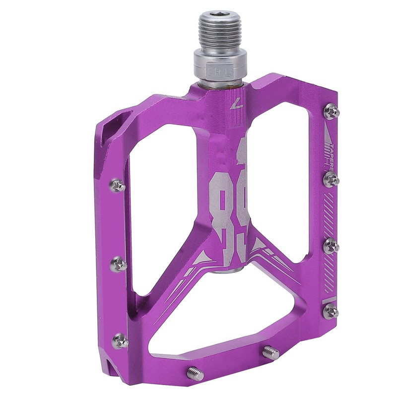 Enlee 2pcs Mountain Bike Pedals NonSlip DU Bearing Lightweight Bicycle