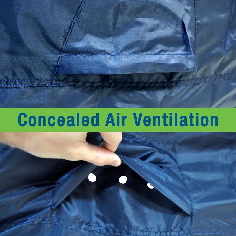 Detailer’s Preference Polyester Scooter Cover, Heavy-Duty Weather Protection, Scratch-Free Design,