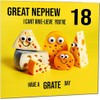 18th Great Nephew Birthday Card - Cheese Pun Funny Great
