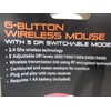 Blackweb 6-Button Wireless with 5 DPI switchable Mouse - Pink