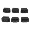 TA-VIGOR 6pcs 5 Pins Universal Power Window Switch, Momentary Electric