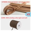 MECCANIXITY 1/2 Inch Double Fold Bias Tape Polyester Continuous Bulk