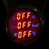 2in 3‑In‑1 Meter Cooling Water Temperature Oil Pressure Fuel Level