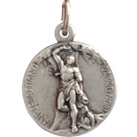 SAINT SEBASTIAN MEDAL - 100% MADE IN ITALY - THE PATRON SAINTS MEDALS