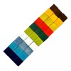 Escanver 40 Piezas Azulejo Talavera 5x5 Cm Mezcla Colores Lisos